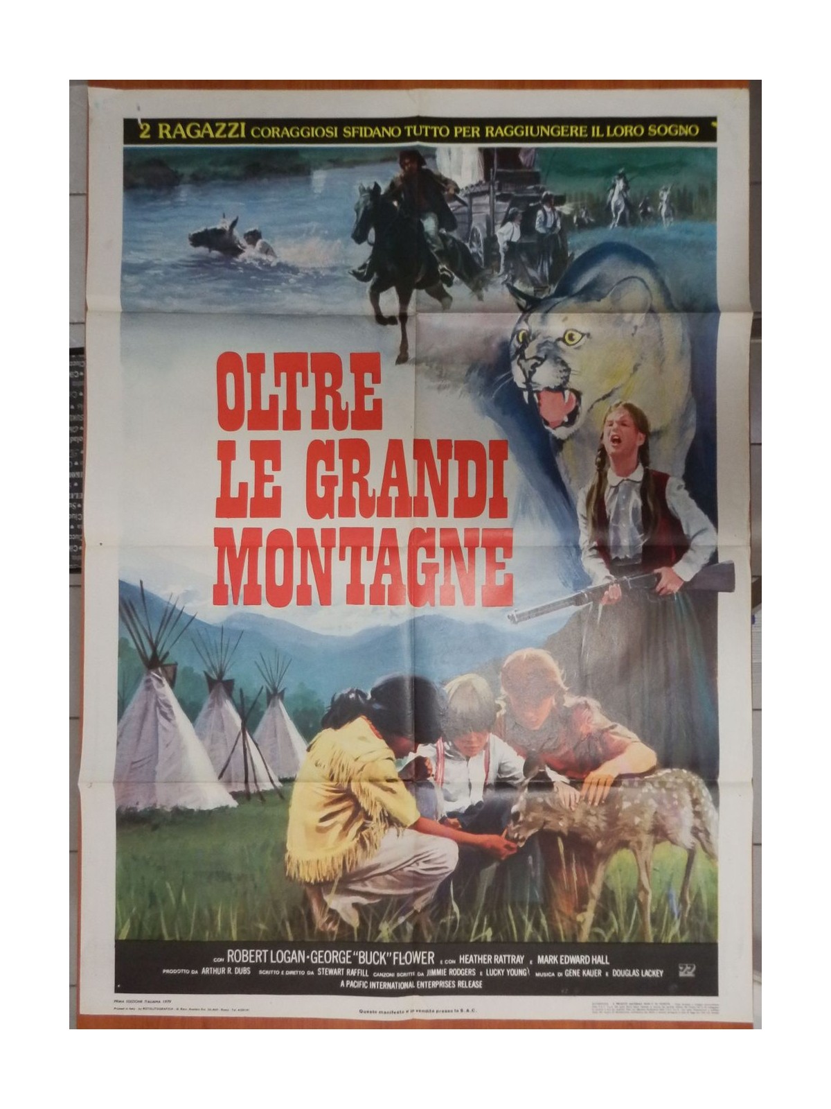 BEYOND THE GREAT MOUNTAINS Original Movie Poster 2F