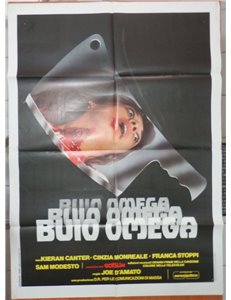 BUIO OMEGA Manifesto cinematografico originale 2F