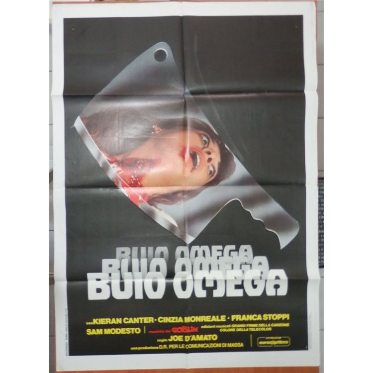 BUIO OMEGA Manifesto cinematografico originale 2F