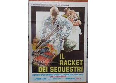 IL RACKET DEI SEQUESTRI Manifesto cinematografico originale 2F