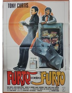 FURTO CONTRO FURTO Manifesto cinematografico originale 2F