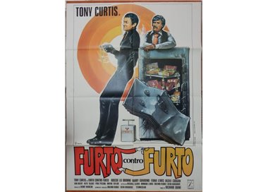 FURTO CONTRO FURTO Manifesto cinematografico originale 2F