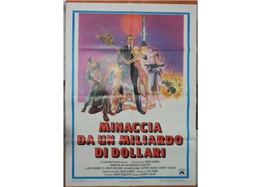 THE BILLION DOLLAR THREAT Original Movie Poster 2F