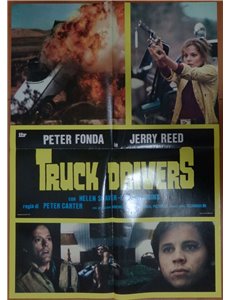 TRUCK DRIVERS Original Movie Poster 1F