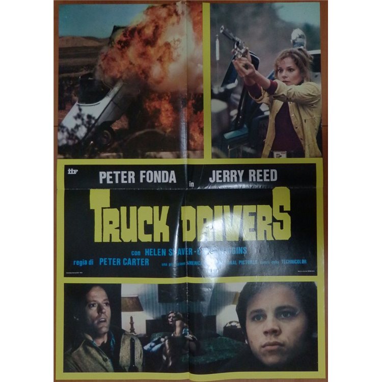 TRUCK DRIVERS Original Movie Poster 1F