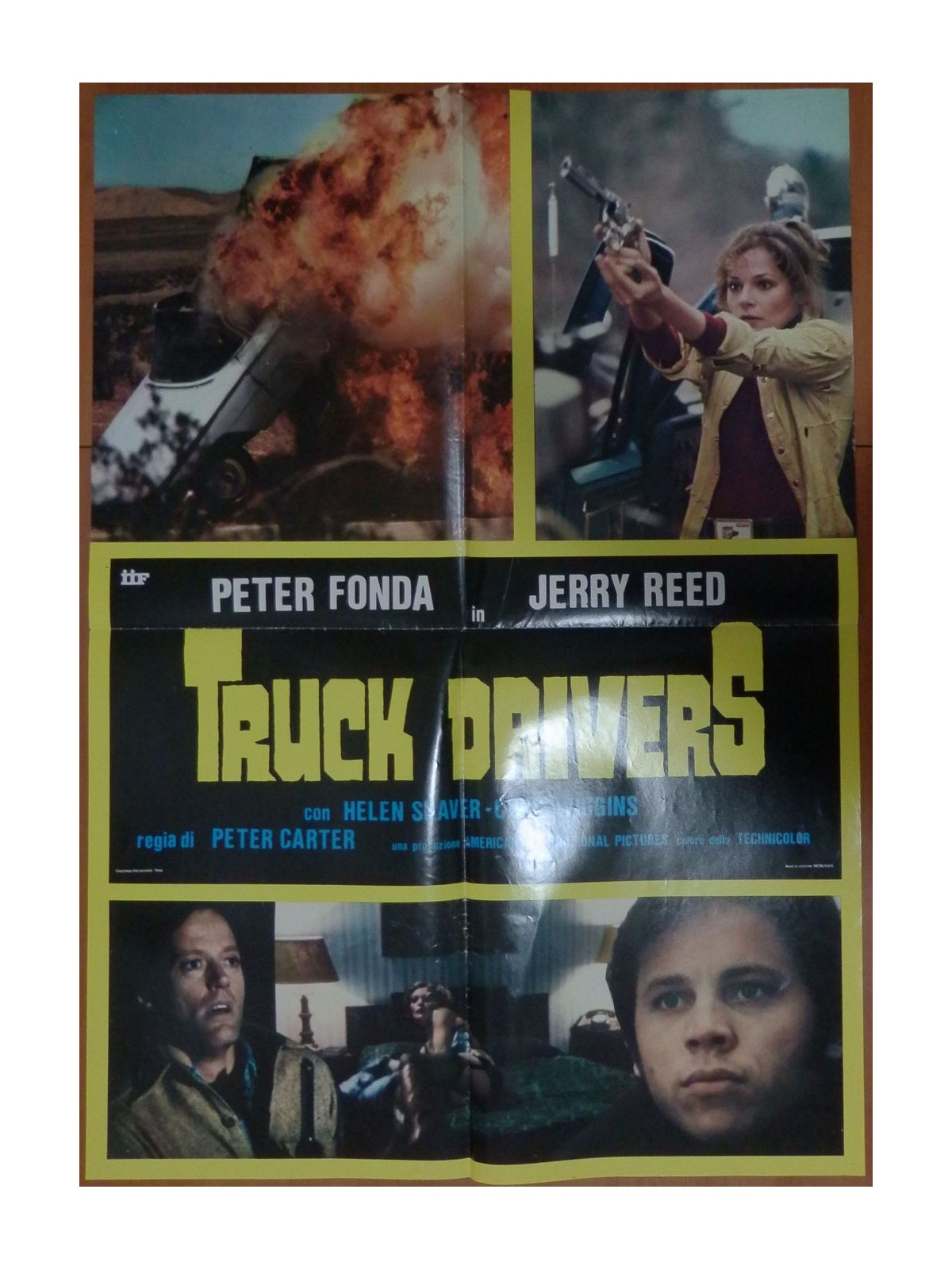TRUCK DRIVERS Original Movie Poster 1F