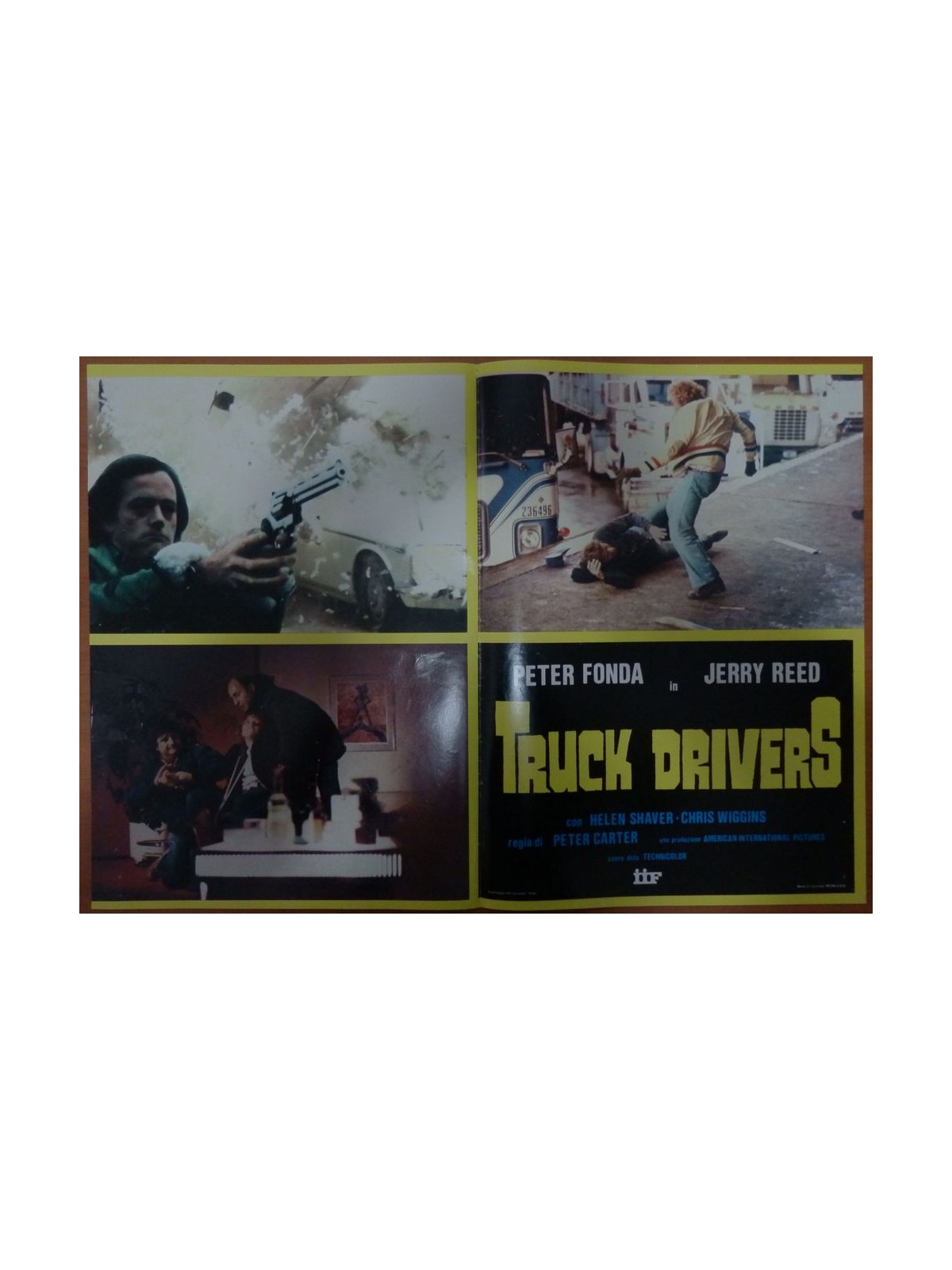 TRUCK DRIVERS Fotobusta originale 1