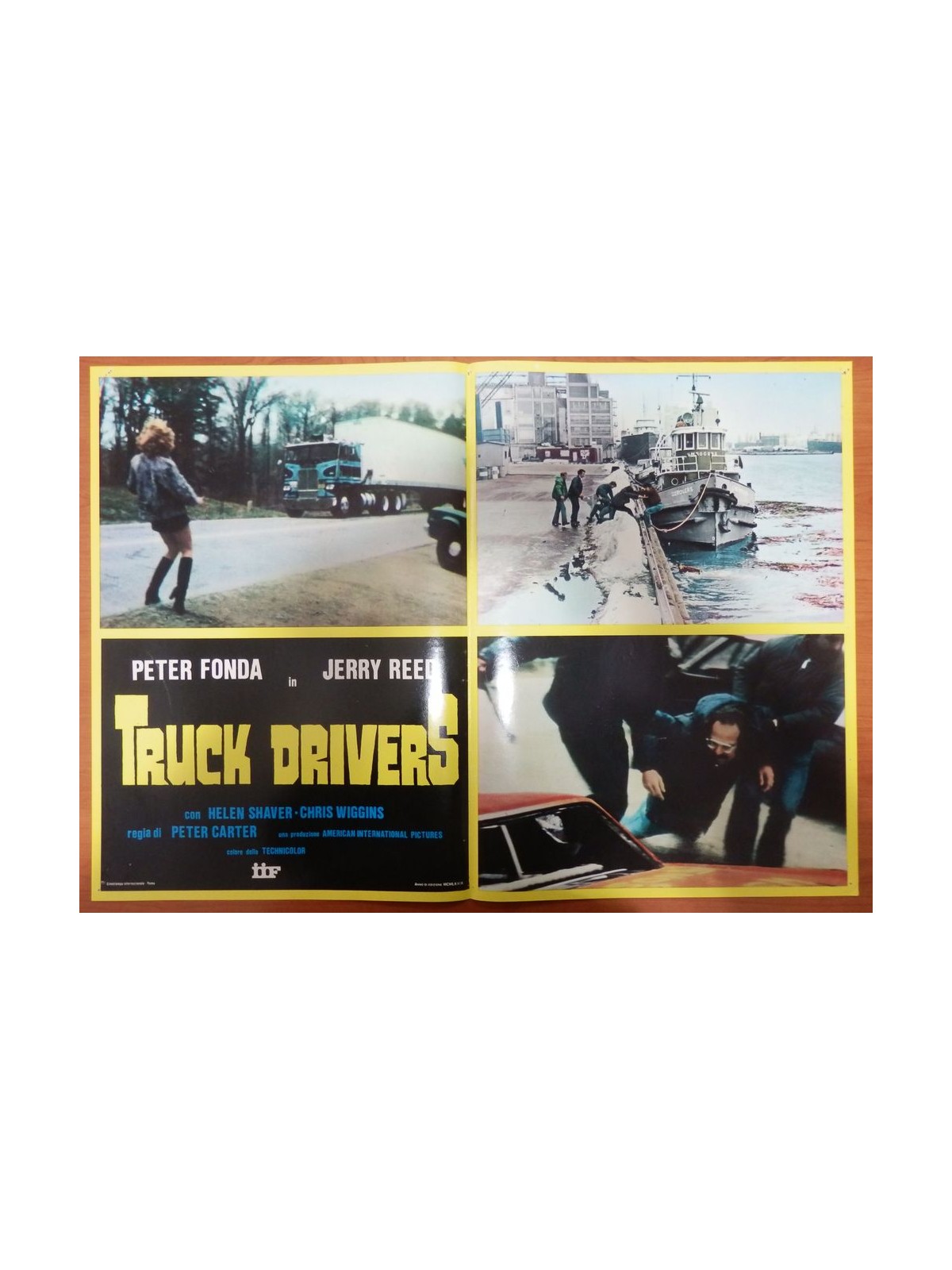TRUCK DRIVERS Fotobusta originale 3