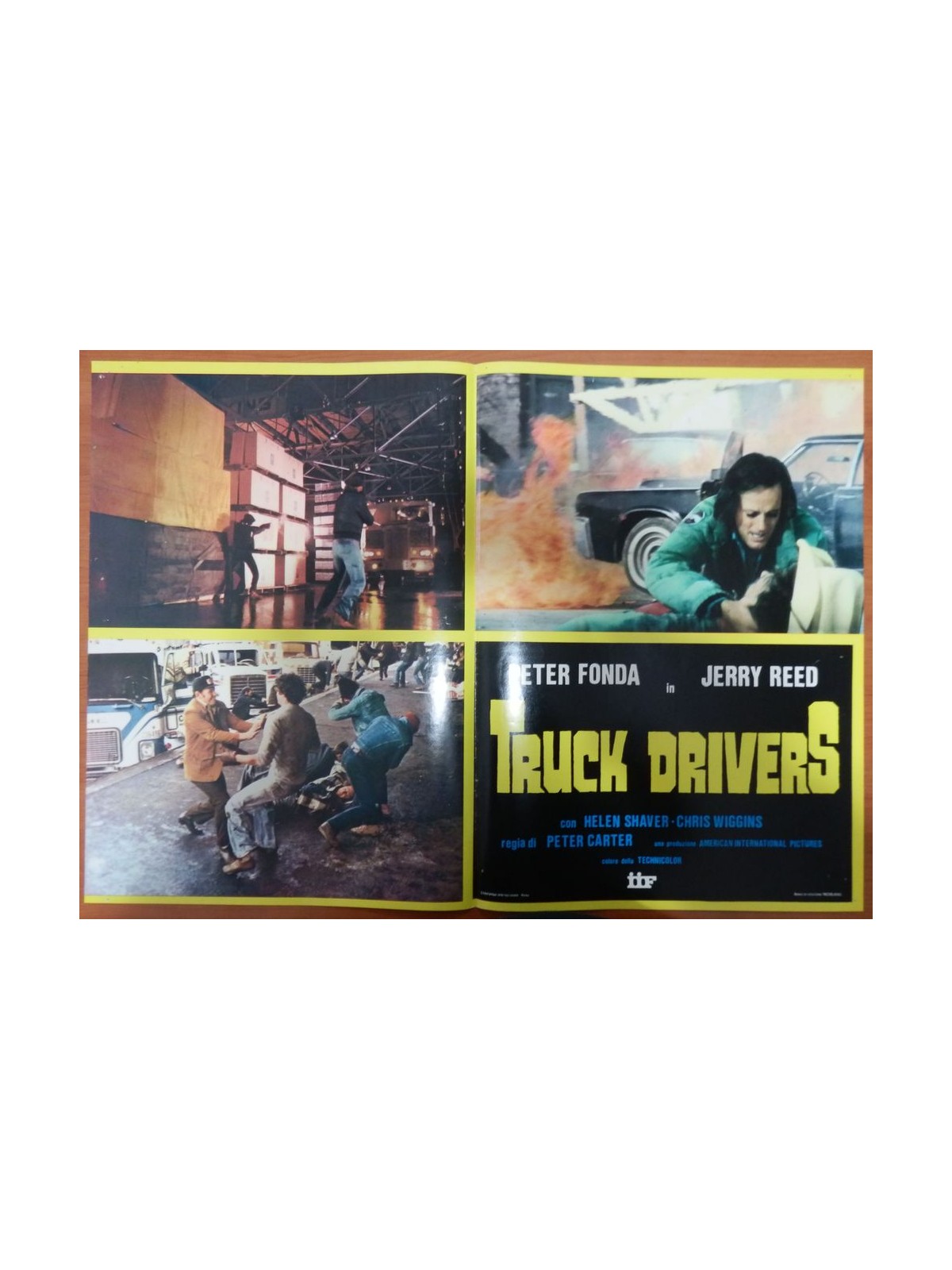 TRUCK DRIVERS Fotobusta originale 4