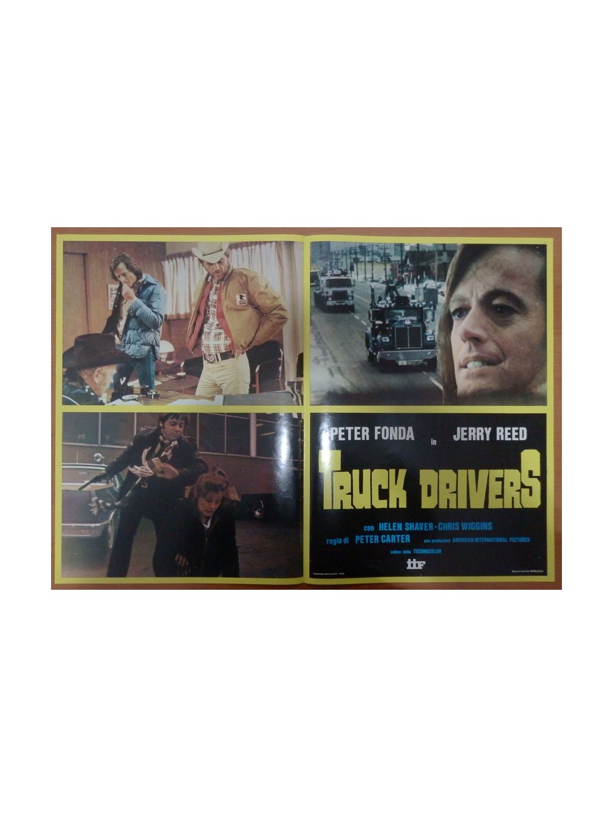 TRUCK DRIVERS Fotobusta originale 6