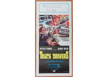 TRUCK DRIVERS Locandina cinematografica originale