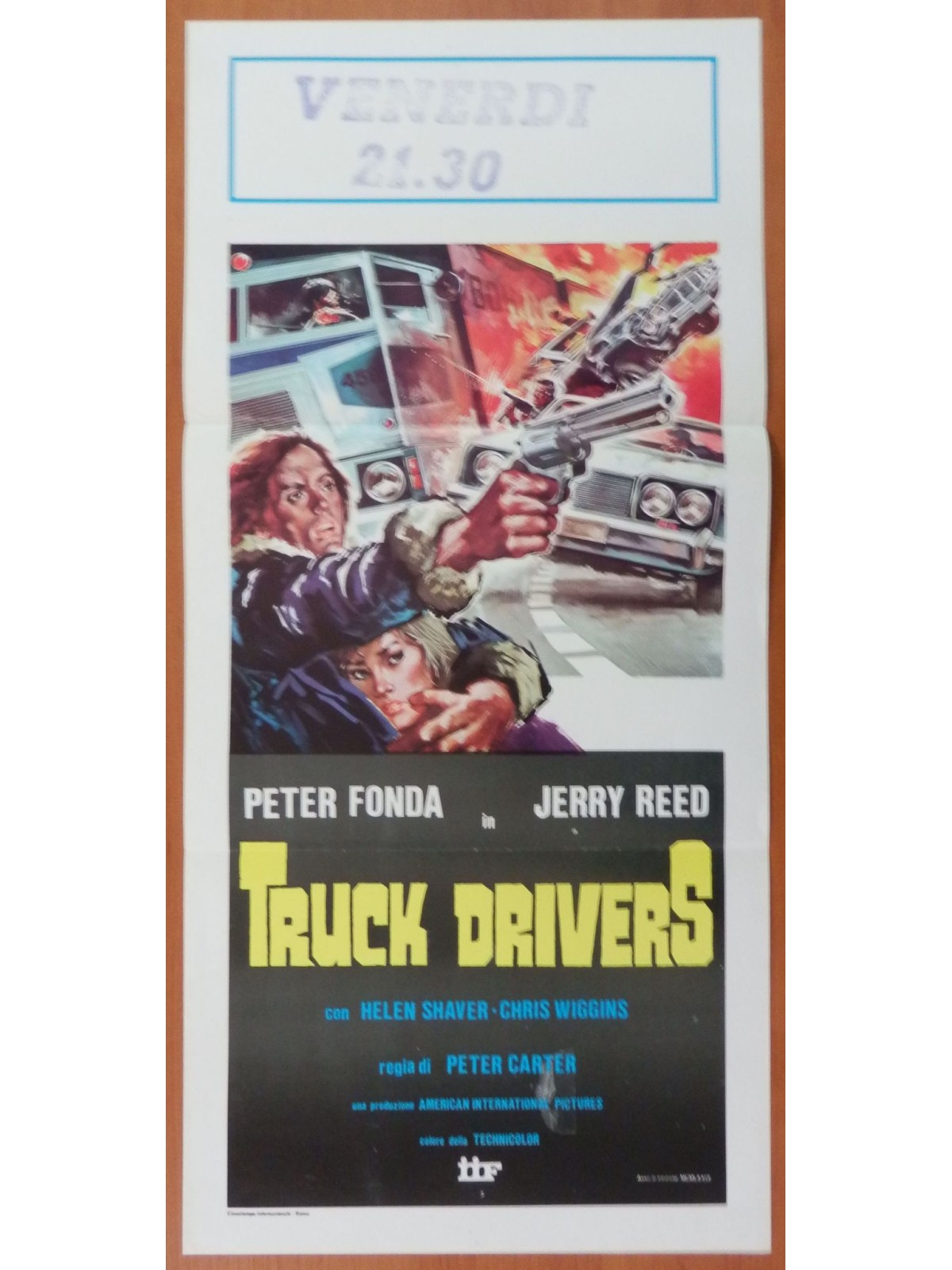 TRUCK DRIVERS Original Movie Poster