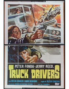 TRUCK DRIVERS Manifesto cinematografico originale 4F