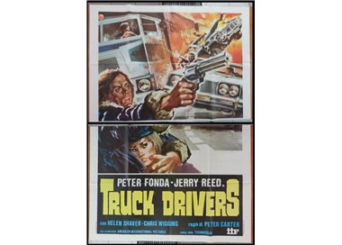 TRUCK DRIVERS Original Movie Poster 4F