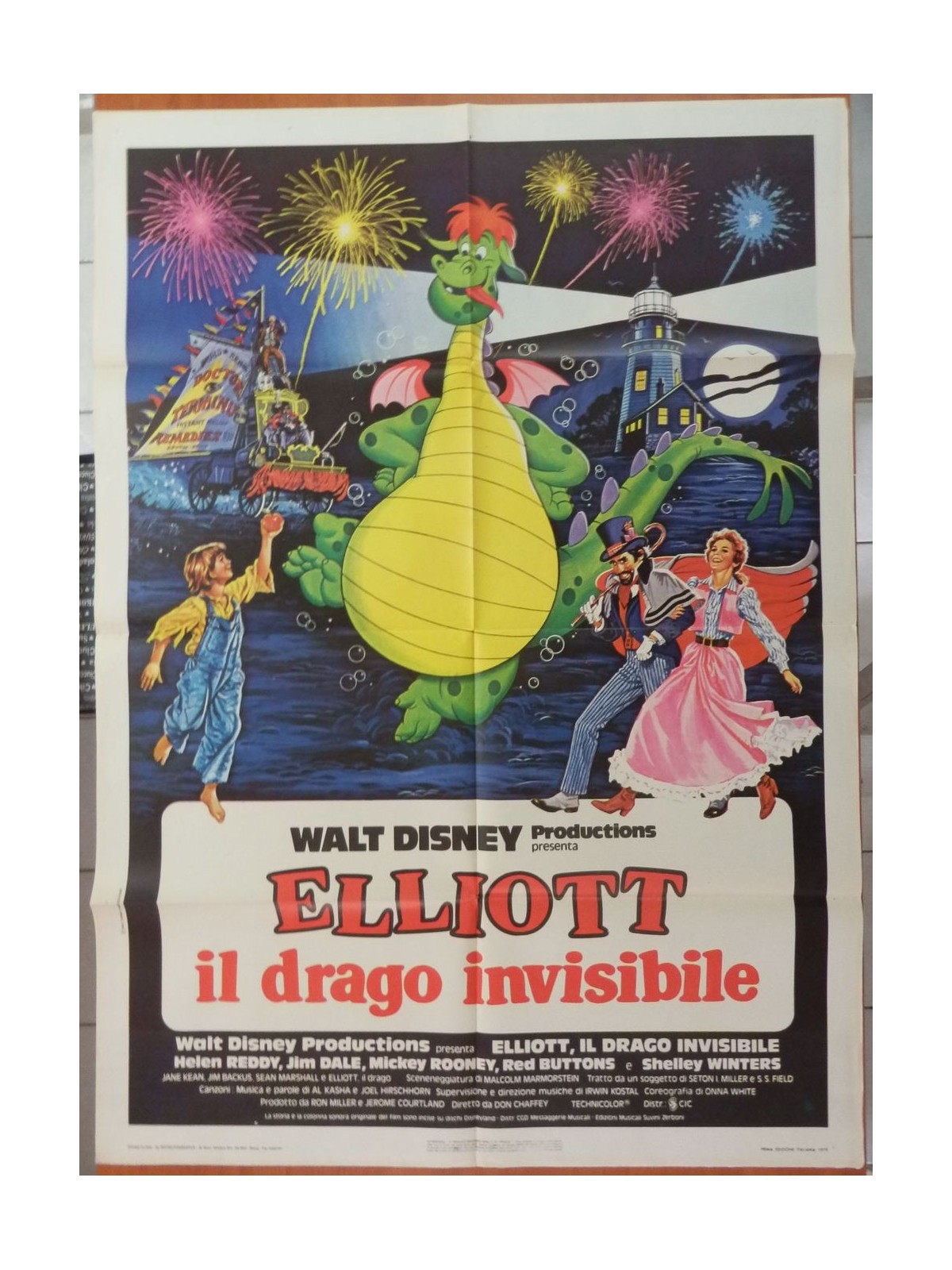 ELLIOTT'S DRAGON Original Movie Poster 2F