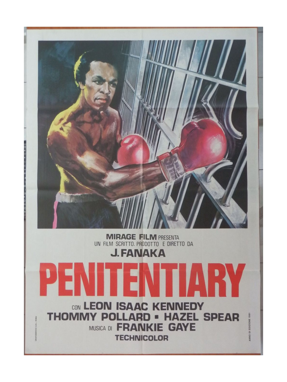PENITENTIARY Manifesto cinematografico originale 2F