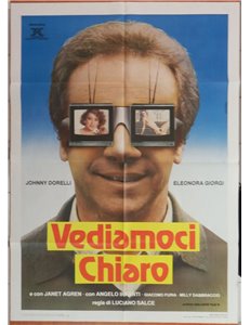 VEDIAMOCI CHIARO Manifesto cinematografico originale 2F