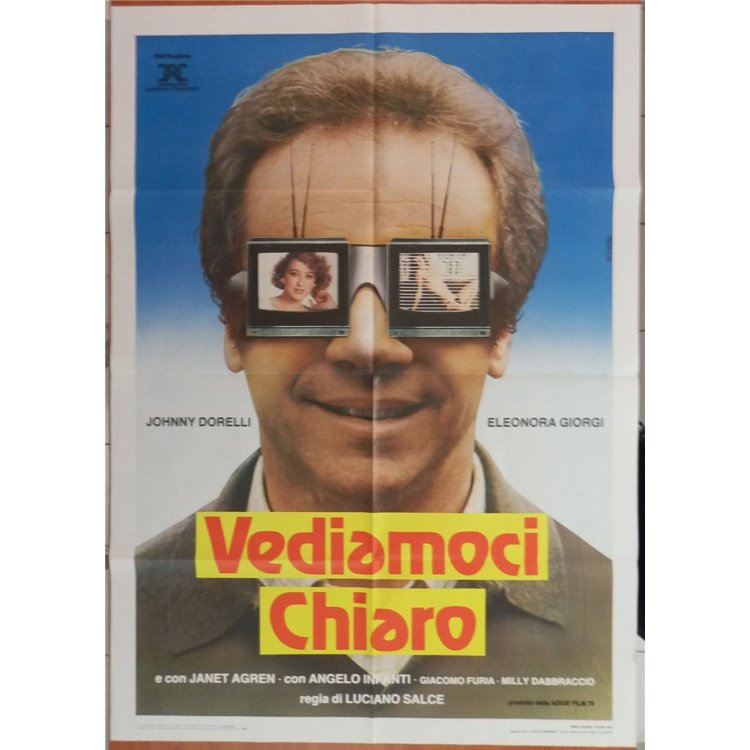 LET'S SEE EACH OTHER CLEARLY Original 2F Film Poster