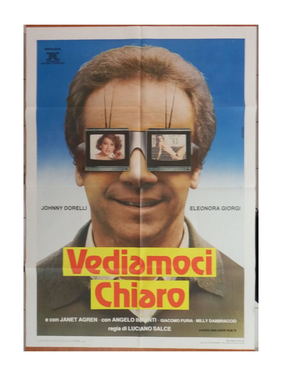 LET'S SEE EACH OTHER CLEARLY Original 2F Film Poster