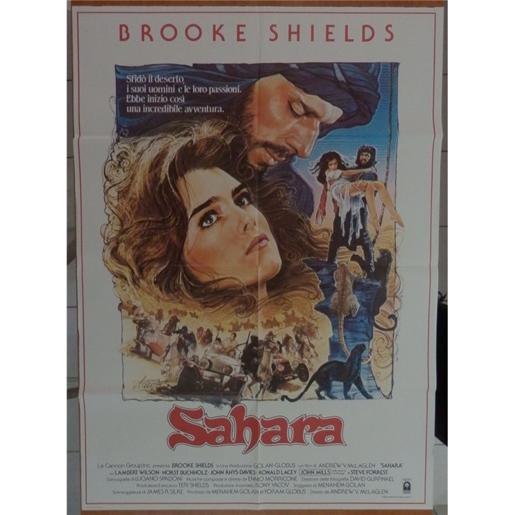 SAHARA Manifesto cinematografico originale 2F