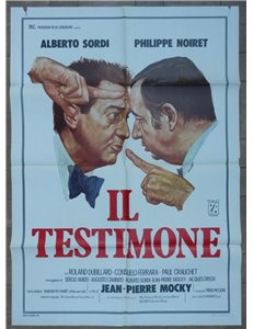 IL TESTIMONE Manifesto cinematografico originale 2F
