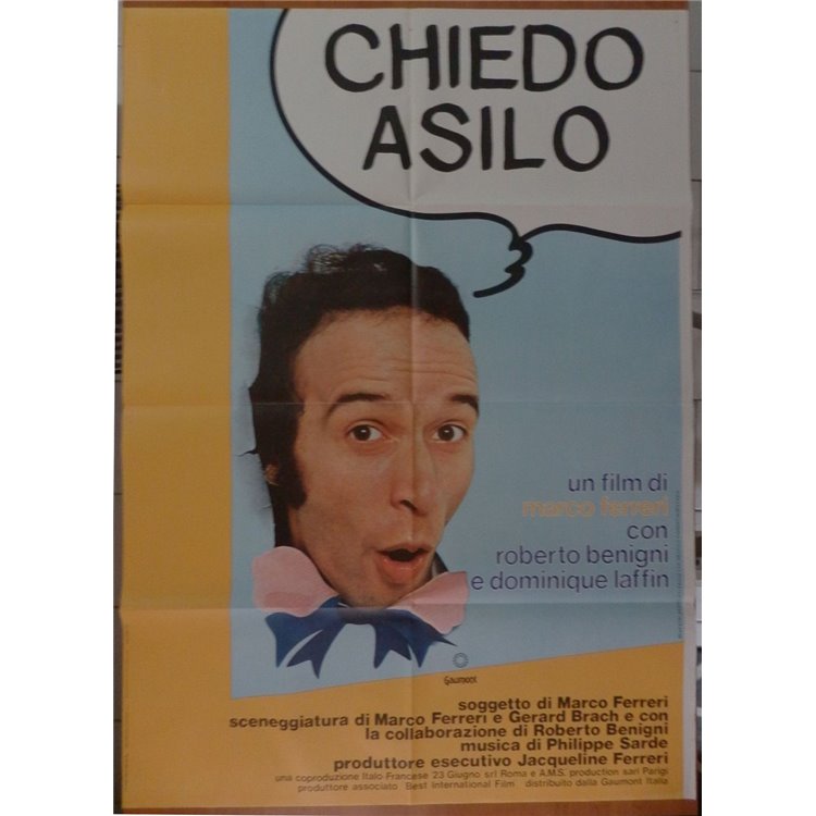 I SEEK ASYLUM Original Film Poster 2F