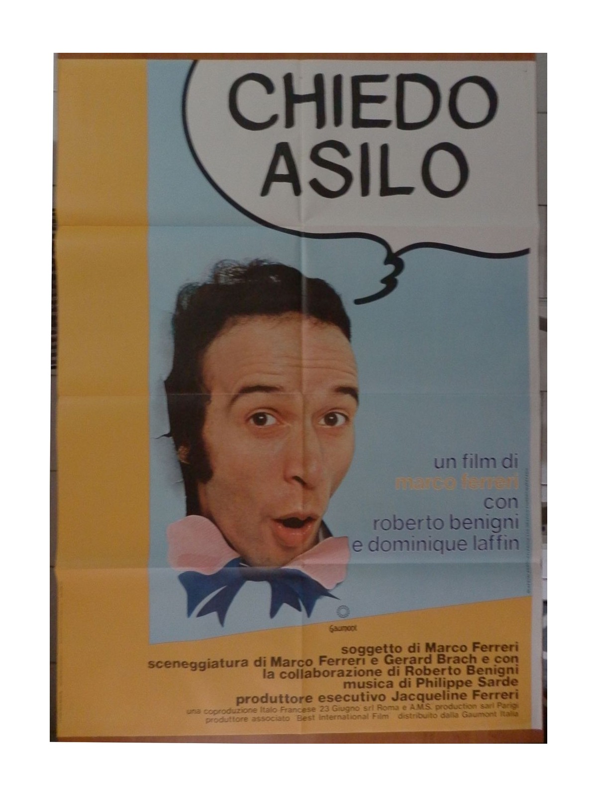 I SEEK ASYLUM Original Film Poster 2F