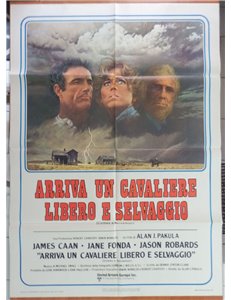 ARRIVA UN CAVALIERE LIBERO E SELVAGGIO Manifesto cinematografico originale 2F
