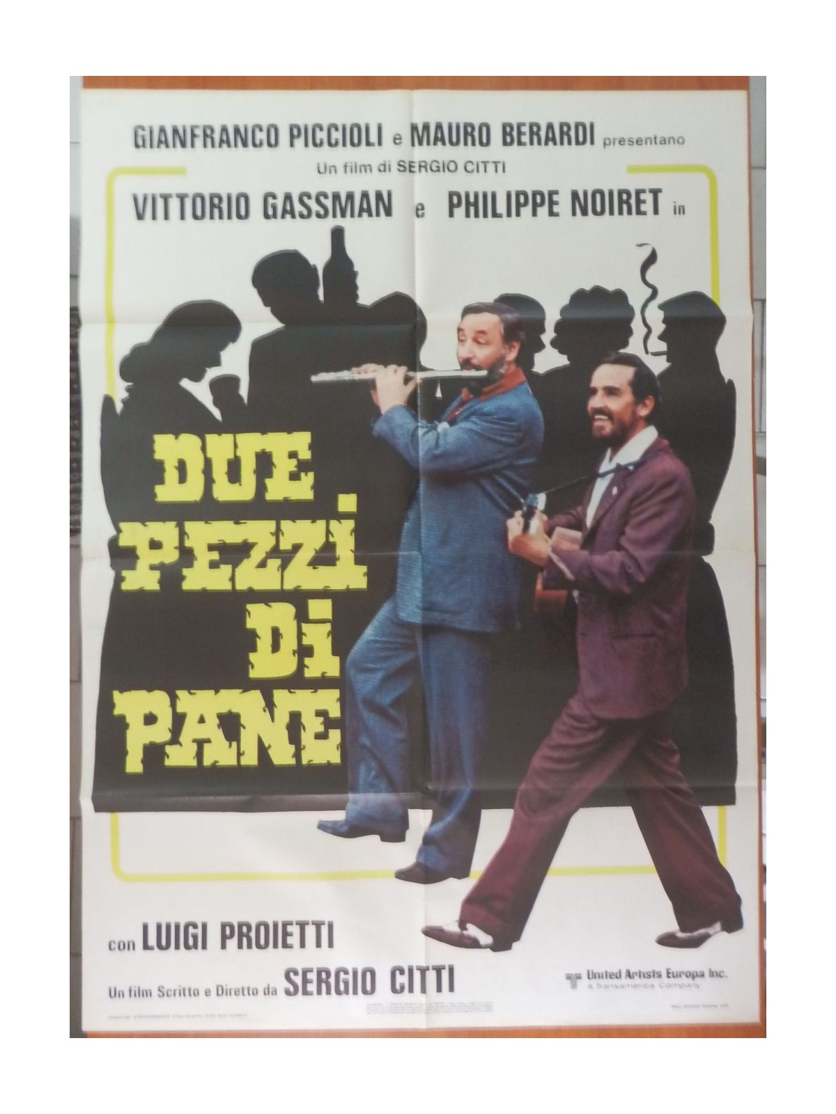 TWO PIECES OF BREAD Original Movie Poster 2F