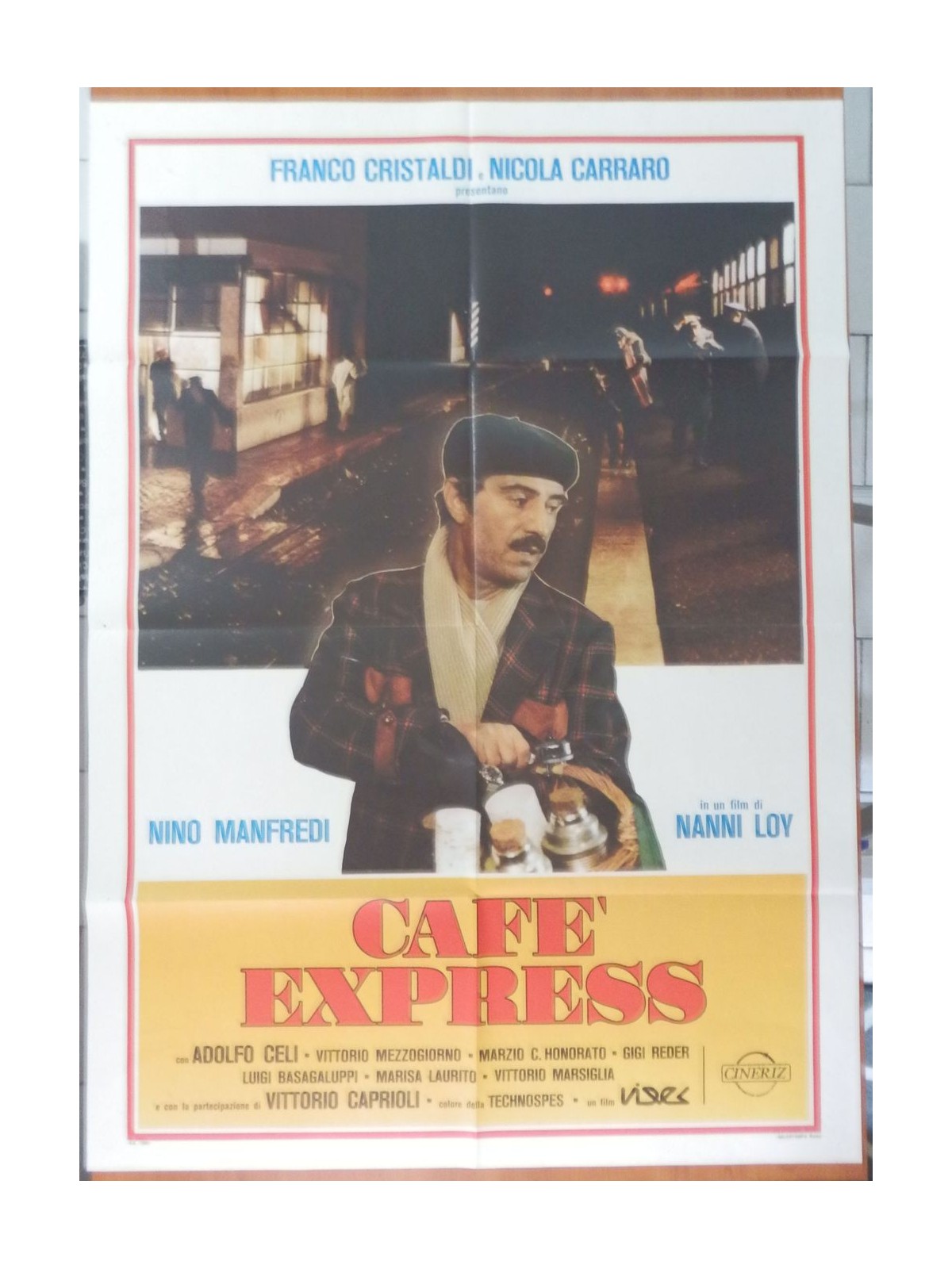 CAFE' EXPRESS Manifesto cinematografico originale 2F