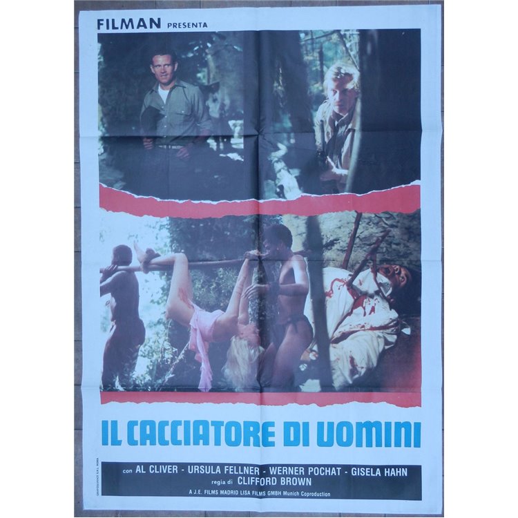 THE MANHUNTER Original Movie Poster 2F