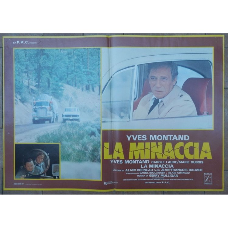 THE THREAT Original cinematographic photo envelope 1