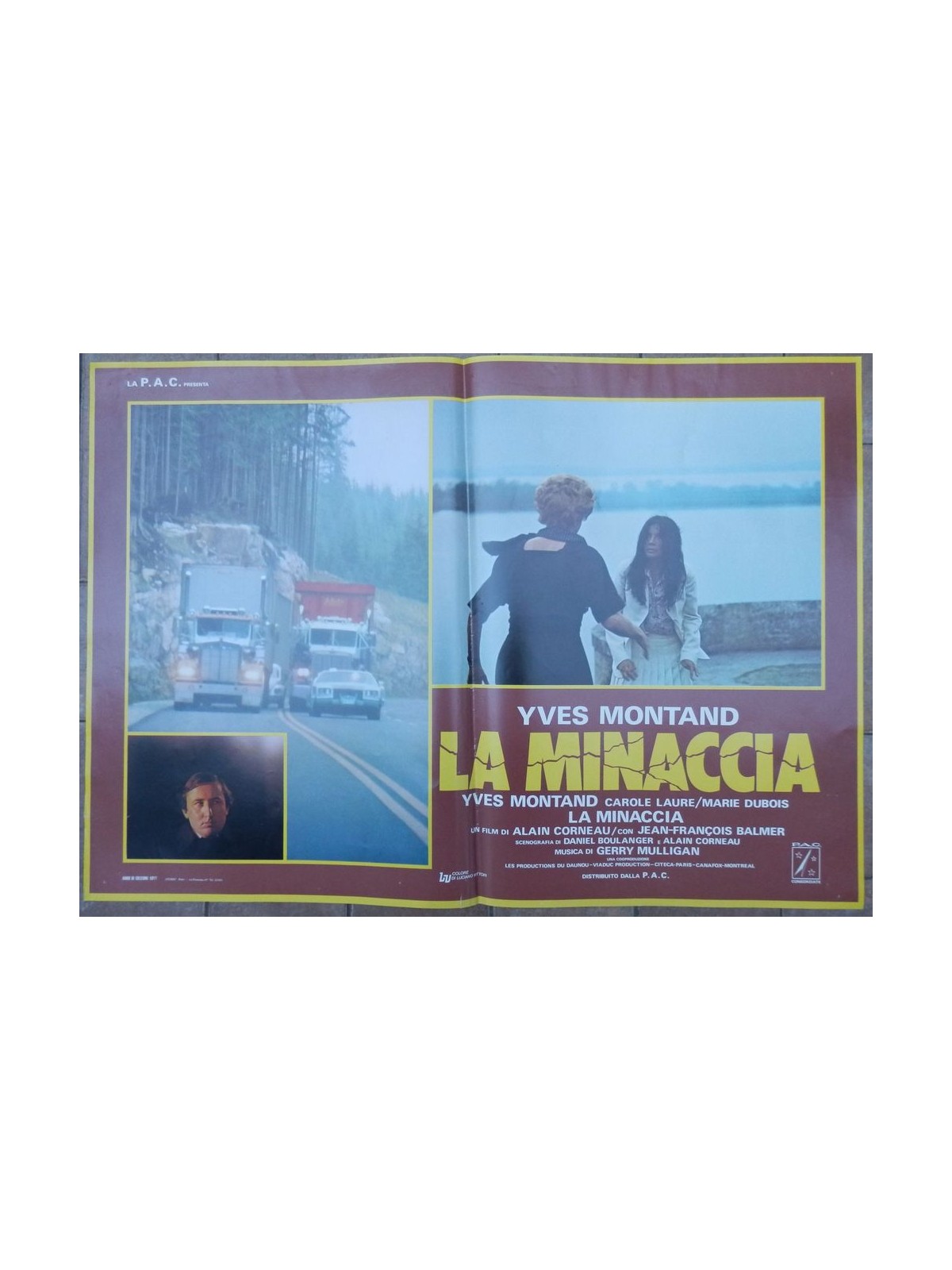 THE MENACE Original cinematographic photo envelope 2