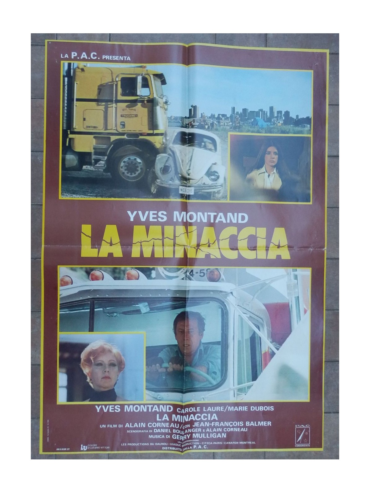 THE MENACE Original Movie Poster 1F