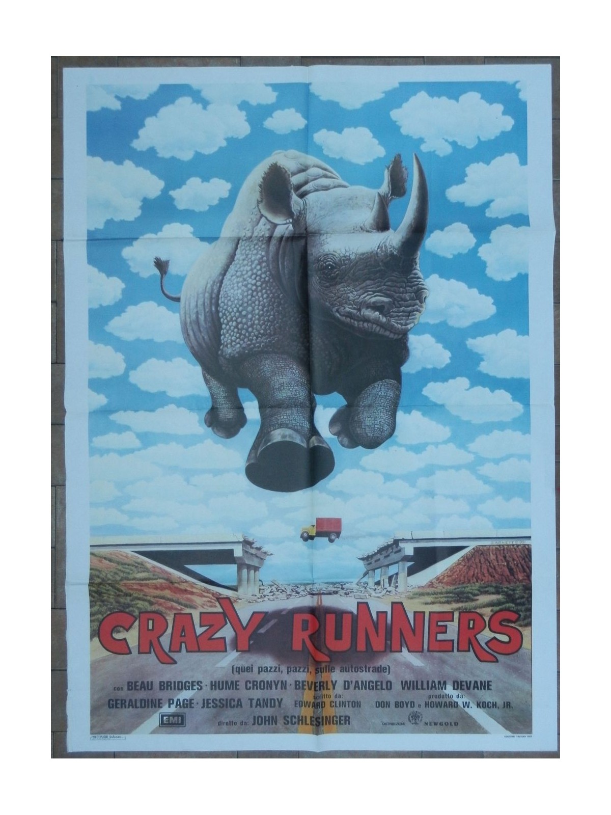 CRAZY RUNNERS Manifesto cinematografico originale 2F
