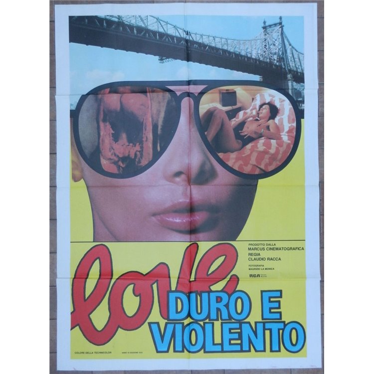 LOVE HARD AND VIOLENT Original Movie Poster 2F