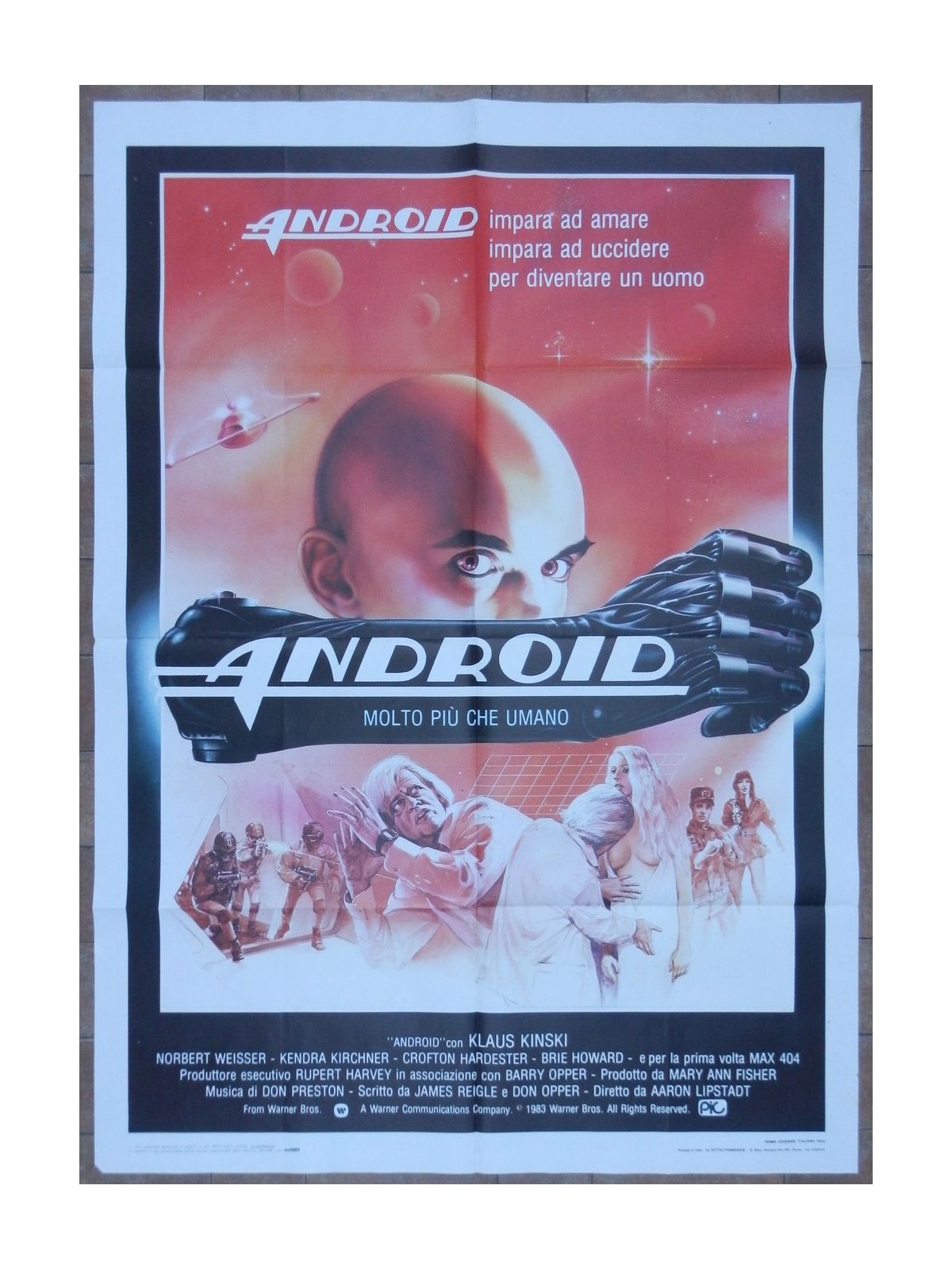 ANDROID Manifesto cinematografico originale 2F