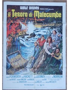 IL TESORO DI MATECUMBE Manifesto cinematografico originale 2F