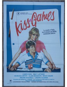 KISS GAMES Manifesto cinematografico originale 2F