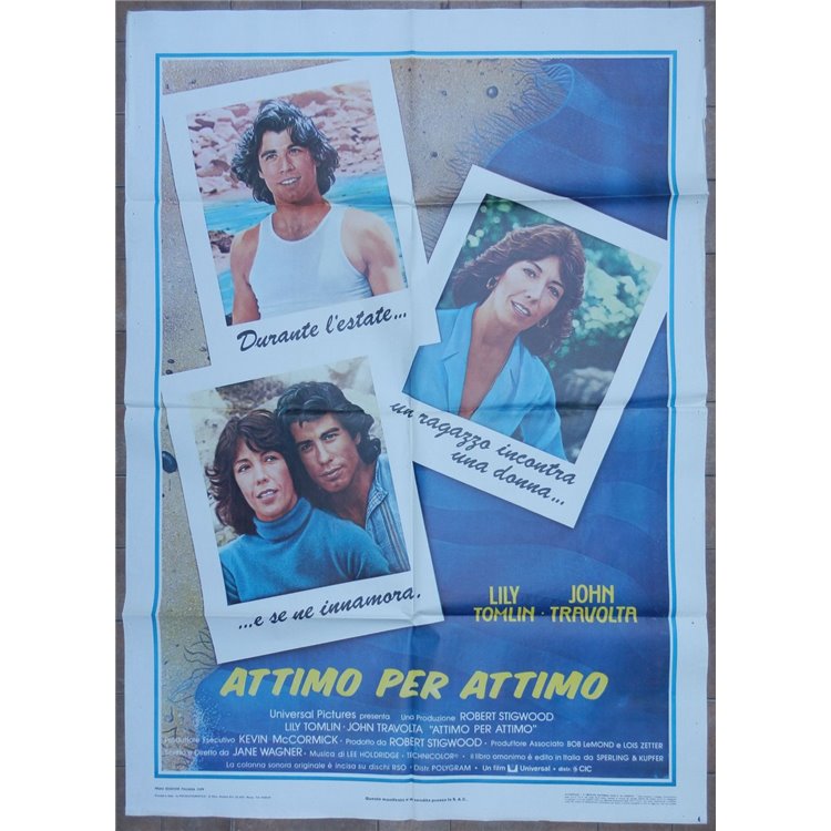 ATTIMO PER ATTIMO Manifesto cinematografico originale 2F