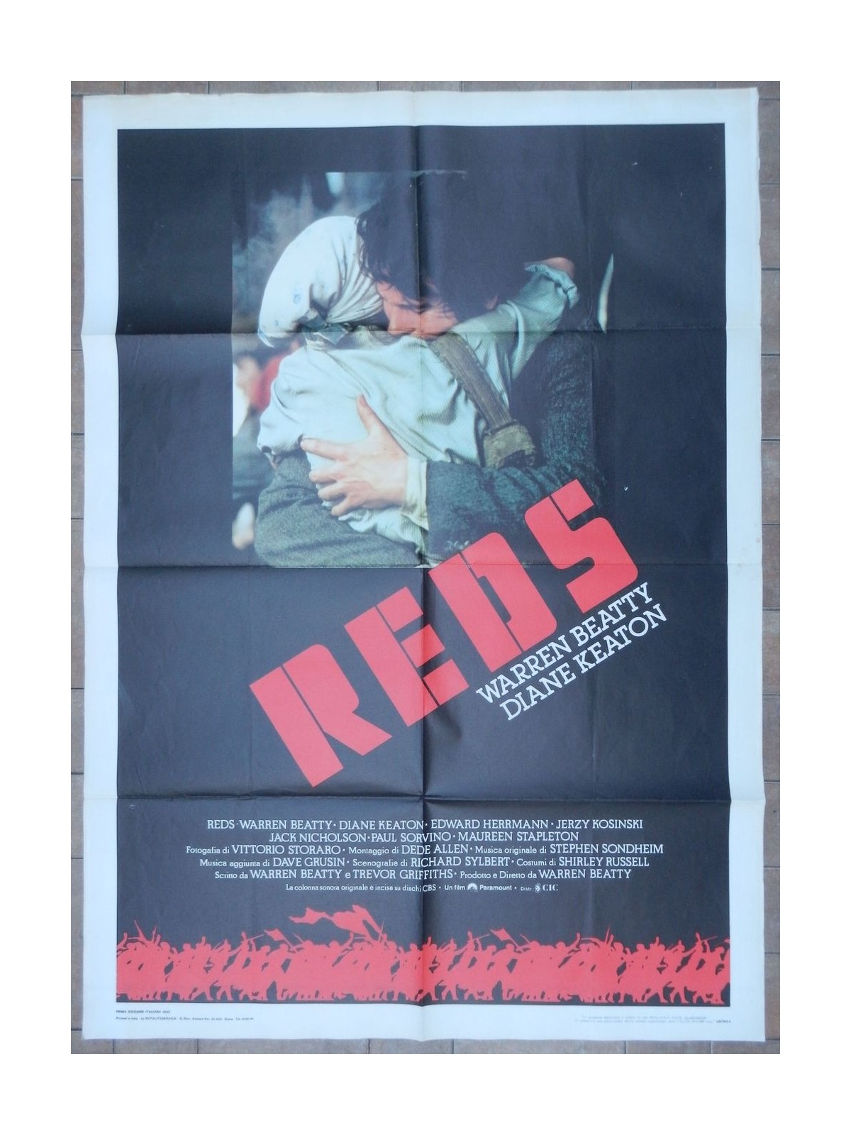 REDS Manifesto cinematografico originale 2F
