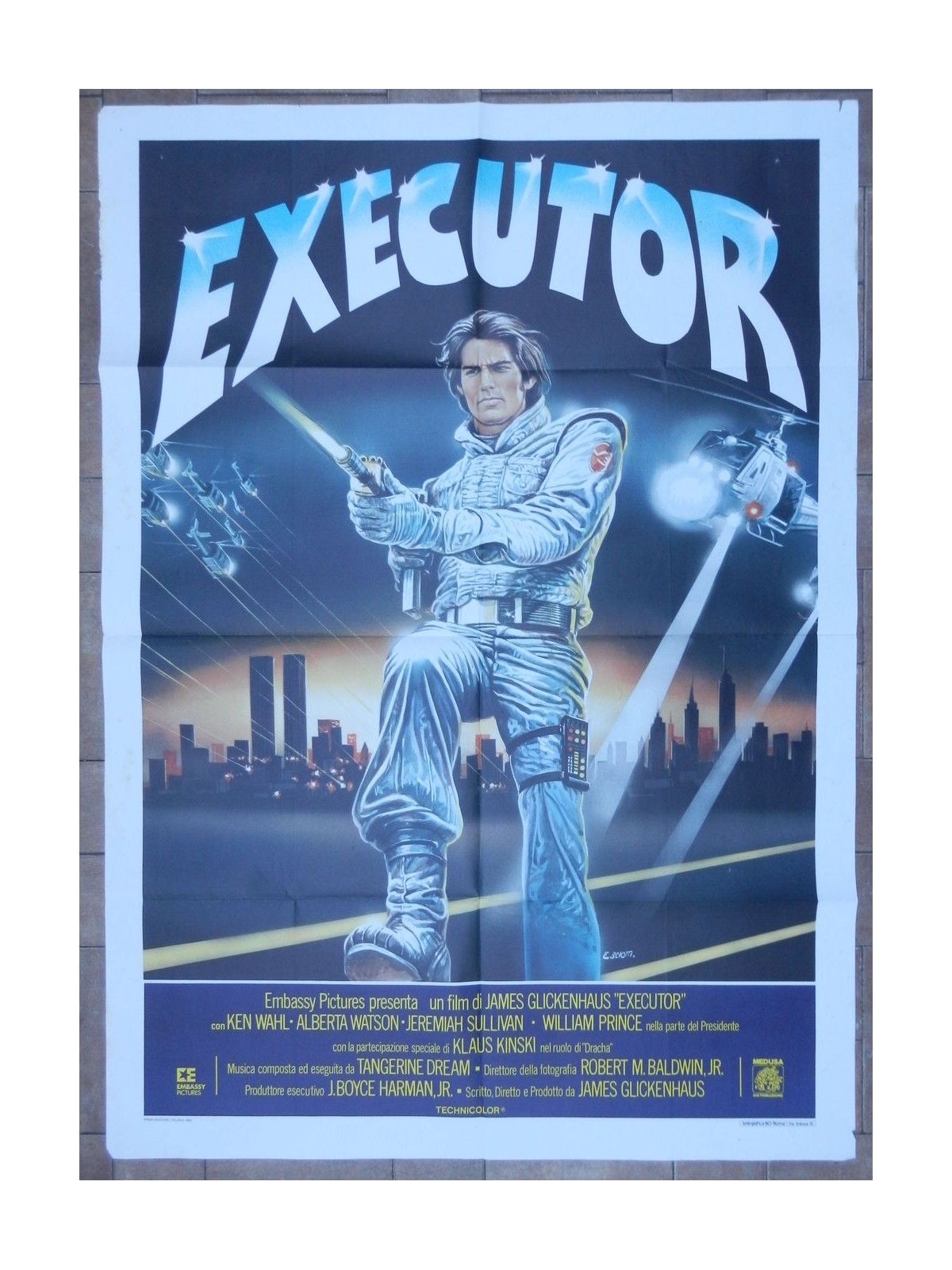 EXECUTOR Original Movie Poster 2F