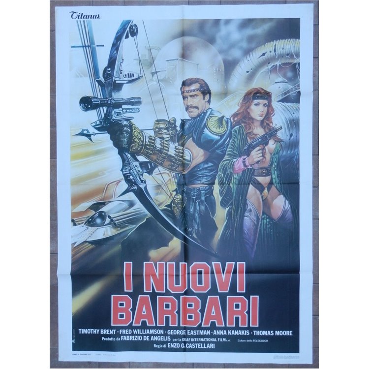 THE NEW BARBARIANS Original Movie Poster 2F