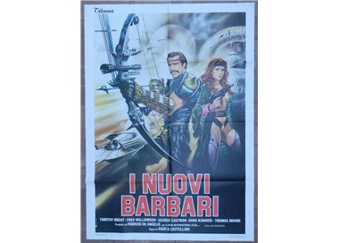 THE NEW BARBARIANS Original Movie Poster 2F