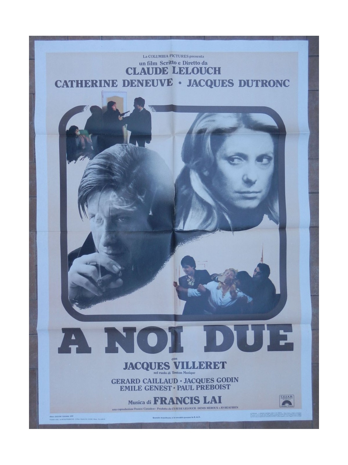 THE TWO OF US Original 2F Film Poster