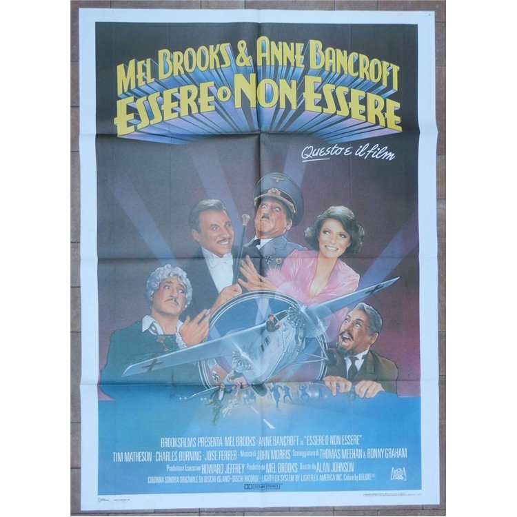 ESSERE O NON ESSERE Manifesto cinematografico originale 2F