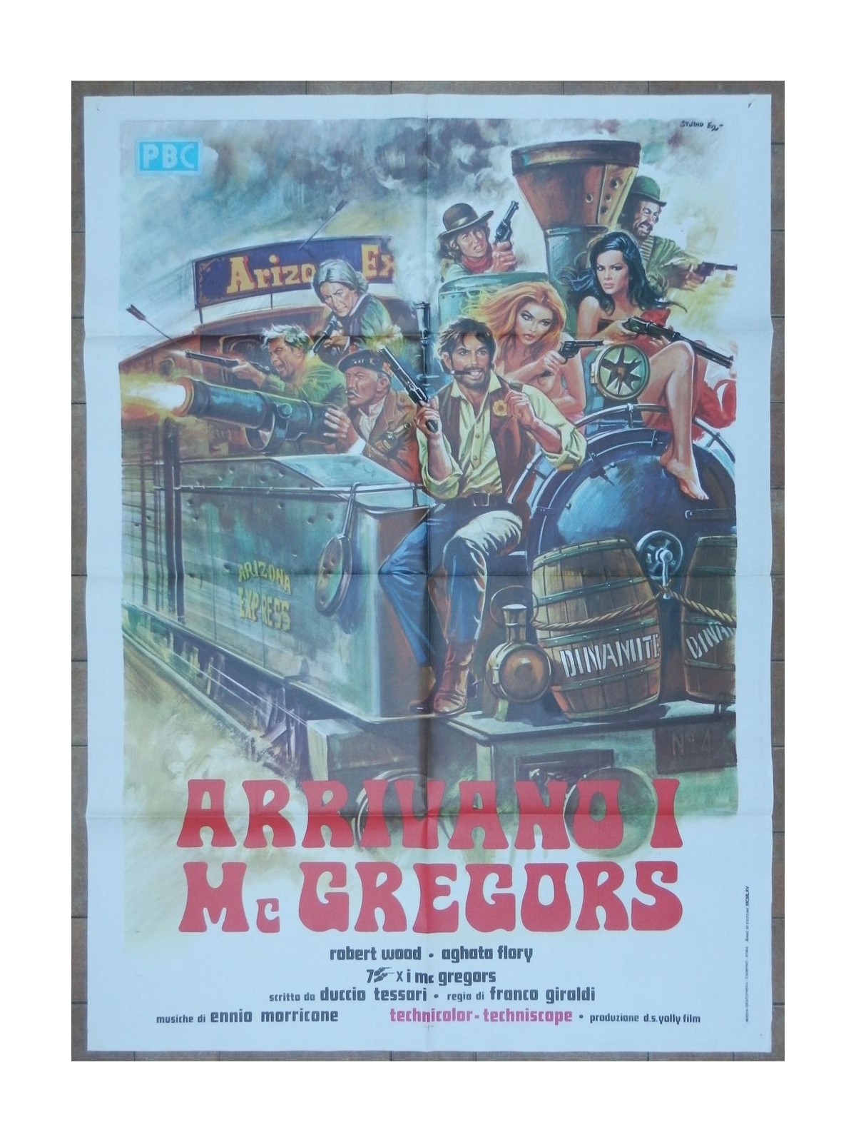 HERE COME THE MC GREGORS Original Movie Poster 2F