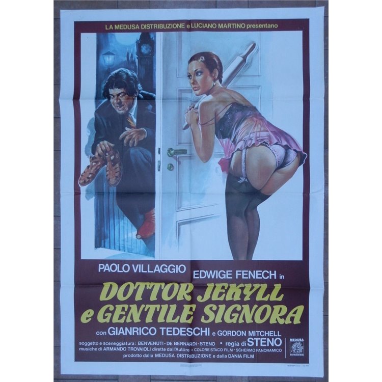 Dr. Jekyll and a Kind Lady Original Movie Poster 2F