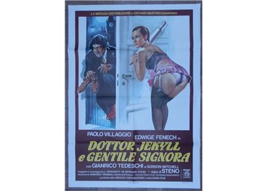 Dr. Jekyll and a Kind Lady Original Movie Poster 2F