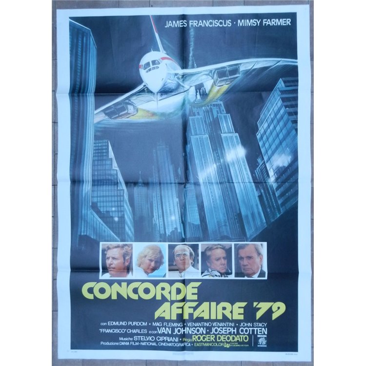 CONCORDE AFFAIR 79 Original Movie Poster 2F